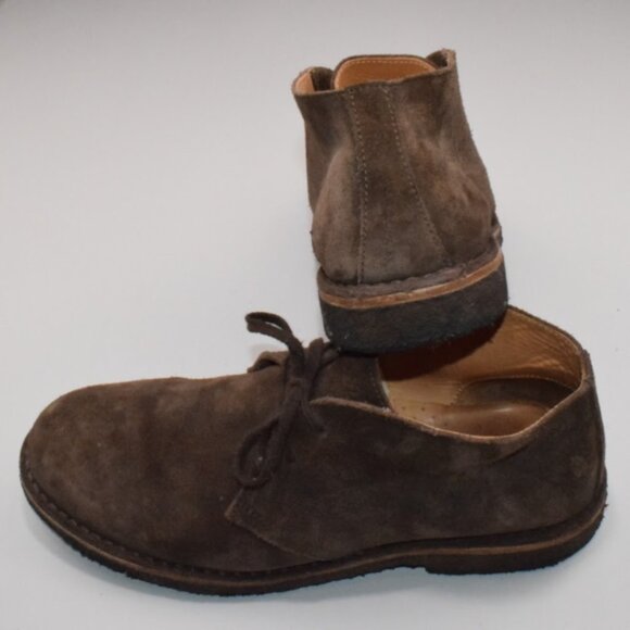 Astorflex Boots Mens Size 43 Brown Suede Calf Leather Greenflex Desert Chukka - Picture 10 of 15